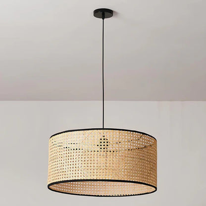 Handcrafted Rattan Cane Pendant Light Kritika