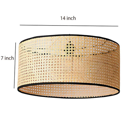 Handcrafted Rattan Cane Pendant Light Kritika