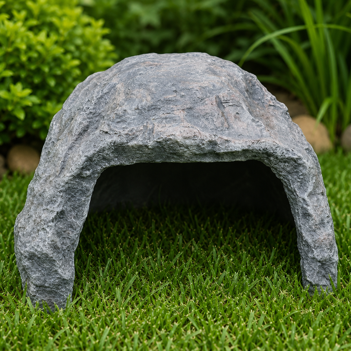 Large Robo Rock Arrow – 33" Decorative Garden Sculpture