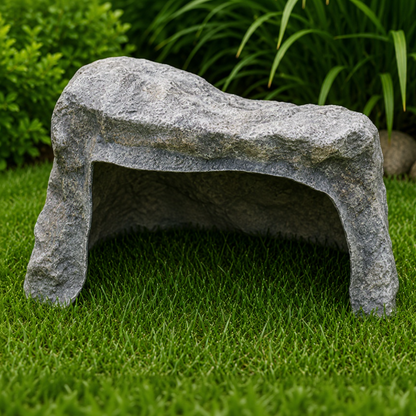 Large Robo Rock Diamond – 33" Decorative Landscape Sculpture