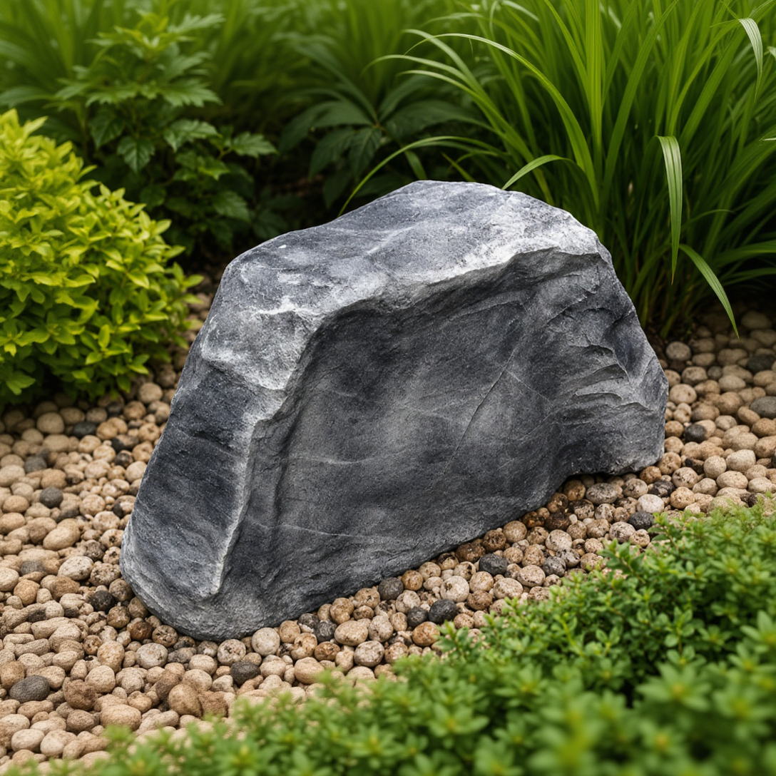 Large Squarish Odd Indoor Rock Decorative Stone