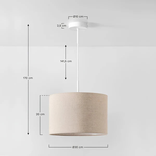 Larisa Modern Japandi Hanging Light