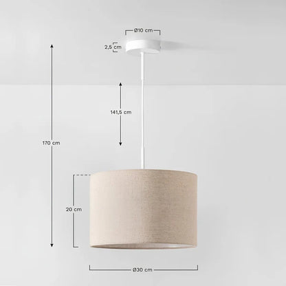 Larisa Modern Japandi Hanging Light