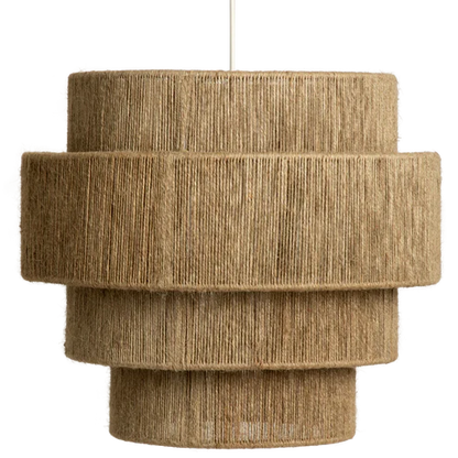 Lasya Handcrafted Four-Tier Jute Chandelier
