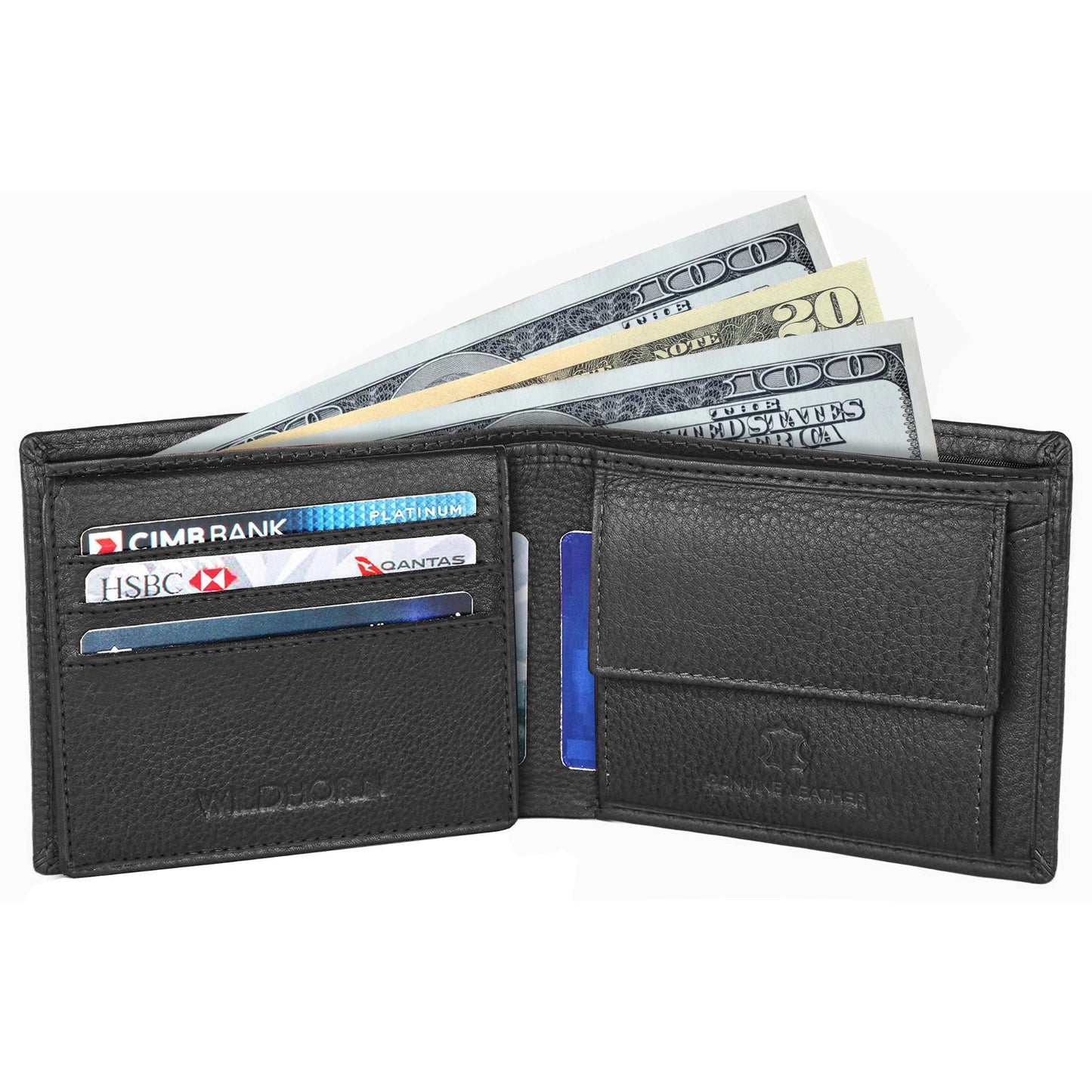 Wildhorn DIEGO RFID Protected Men's Leather Wallet