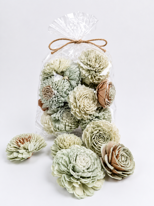 Light Green Sage Botanical Set