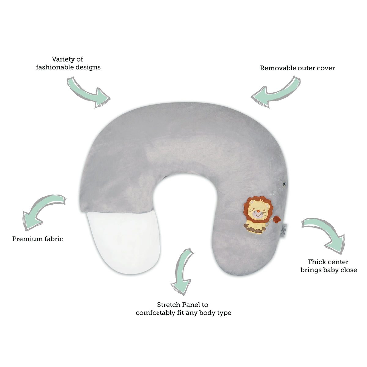 Lion Feeding & Nursing Pillow