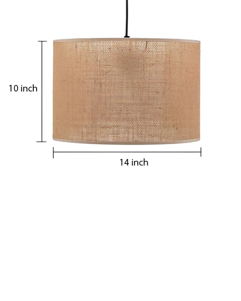 Liora Handcrafted Jute Pendant Light