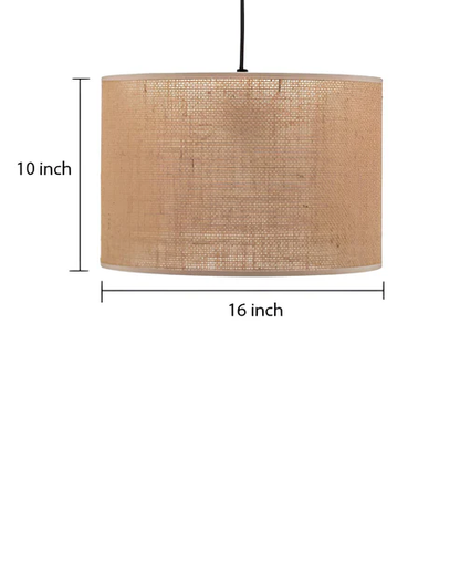 Liora Handcrafted Jute Pendant Light
