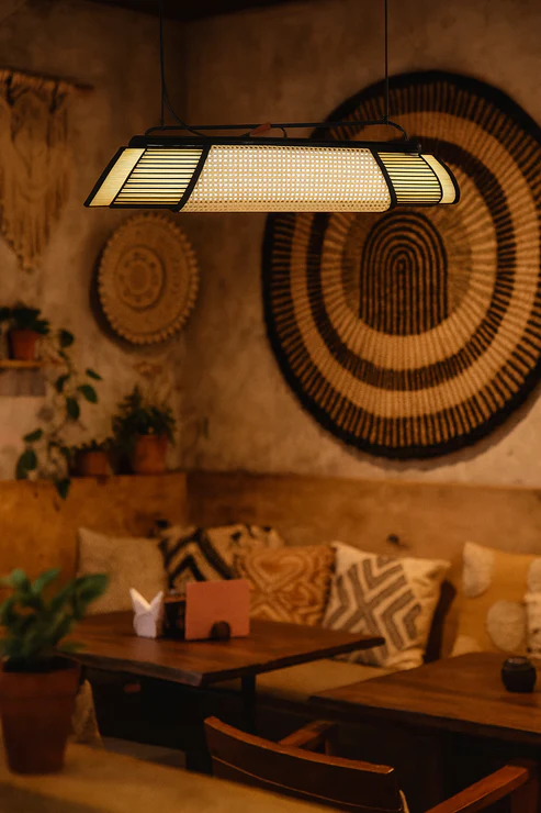 Lizbeth Handcrafted Bamboo Chandelier