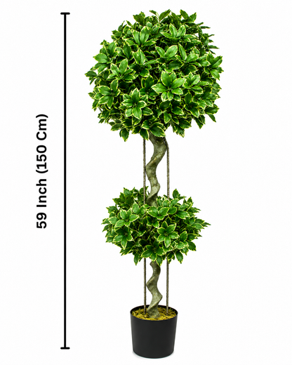 Artificial Lorbeer Plant - 59″ Faux Laurel Tree