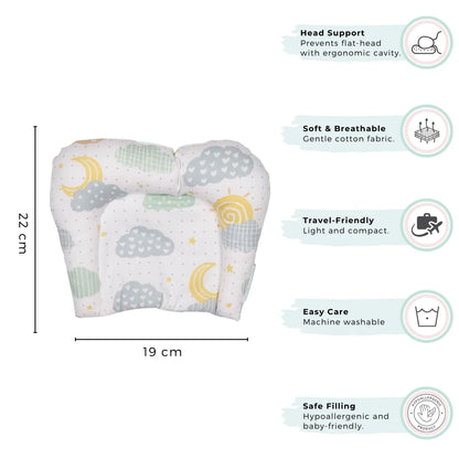 Lost in Clouds Cavity Neck Pillow