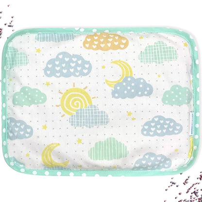 Abracadabra Lost in Clouds Rai Mustard Seed Baby Pillow