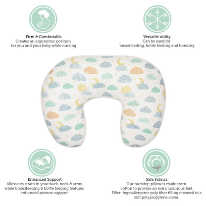Lost in Clouds Feeding & Nursing Pillow
