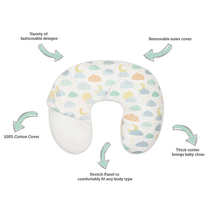 Lost in Clouds Feeding & Nursing Pillow
