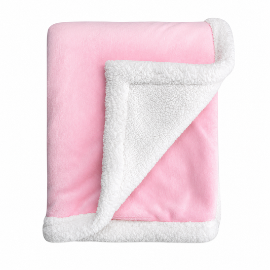 Abracadabra Luxury Chamois & Sherpa Blanket