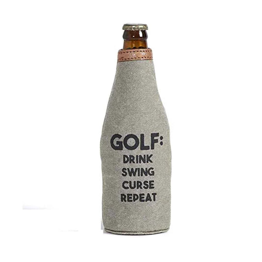 Swing Curse Repeat Printed Beer Bottle Cover Sleeve