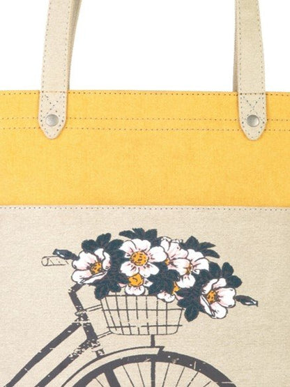 Large Canvas Handbag for Women | Zipper Tote Bag for Grocery