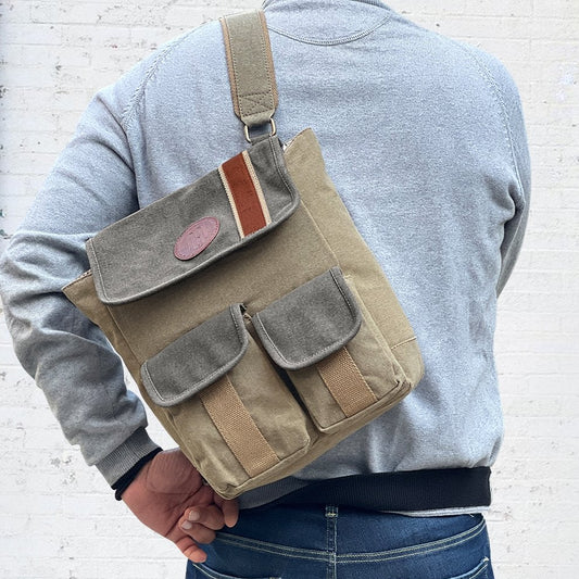 Noah Crossbody Messenger Bag For Men And Women