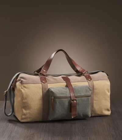 Sebastian Duffle Bag For Men & Women – Brown