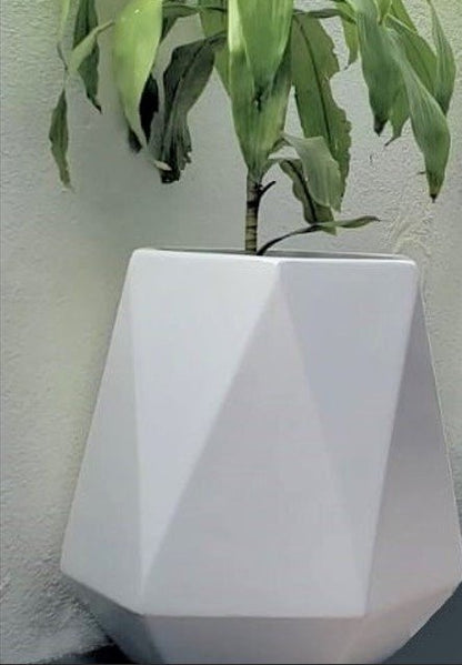 YUVA FRP Planter – 3D Geometric Design for Modern Spaces