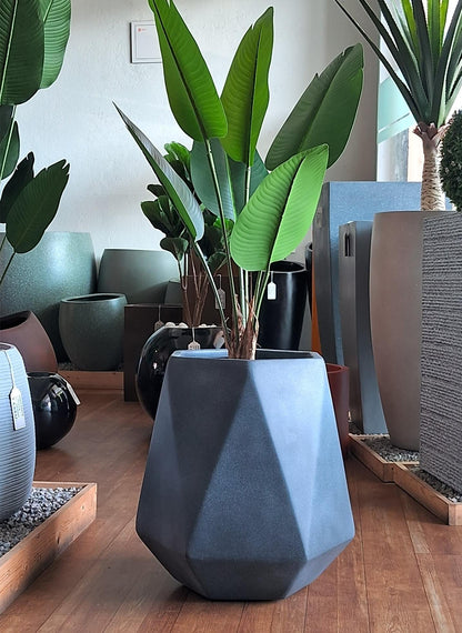 YUVA FRP Planter – 3D Geometric Design for Modern Spaces