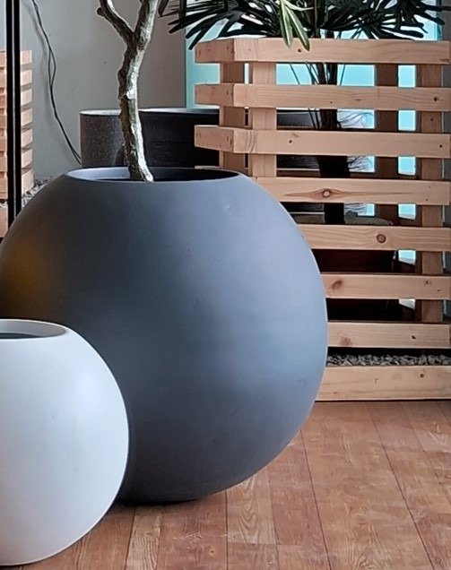 DHARA Round FRP Planter – Elegant, Durable Design for Any Space