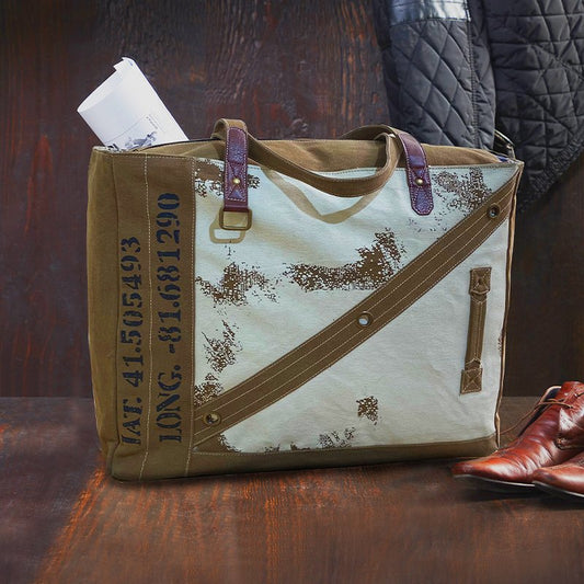 Extra Large Canvas Handbag for Women