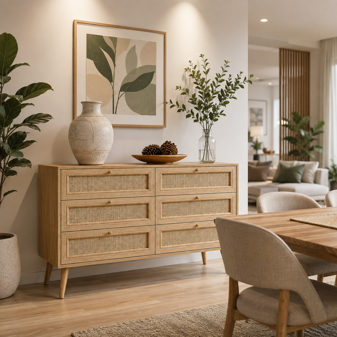 James Handcrafted Mango Wood Sideboard for home