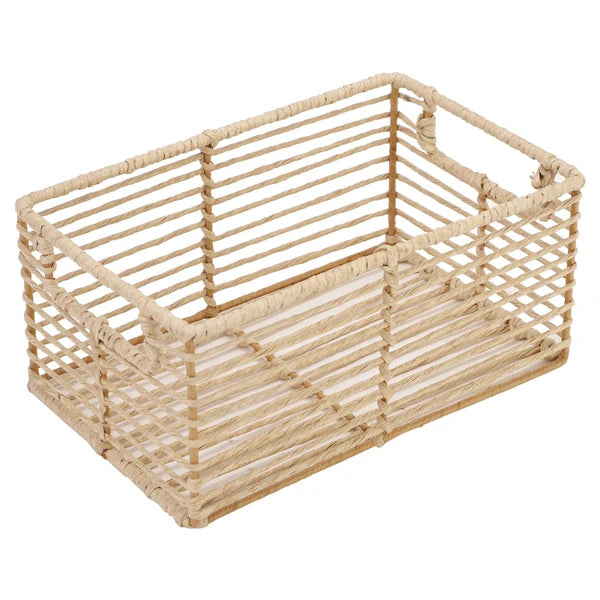 Meera Handwoven Kauna Grass Kitchen Storage Basket