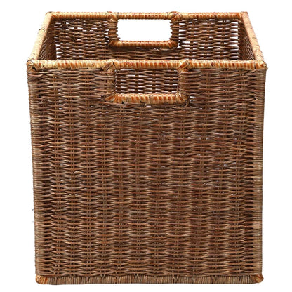 Meghna Handwoven Wicker Wardrobe Basket
