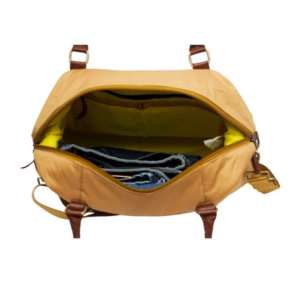 Milan Duffel Bag for Men & Women (Mustard)