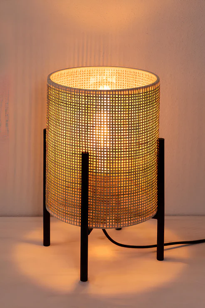 Mirai Handcrafted Rattan Table Lamp