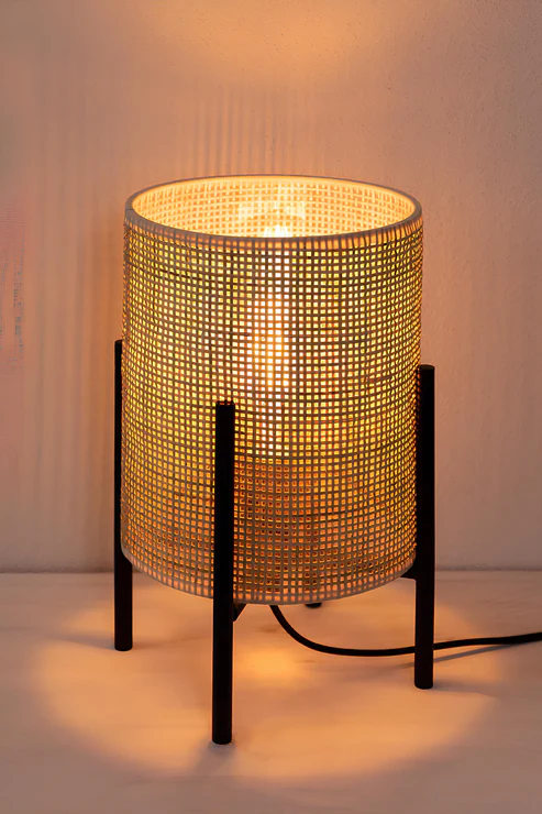 Mirai Handcrafted Rattan Table Lamp