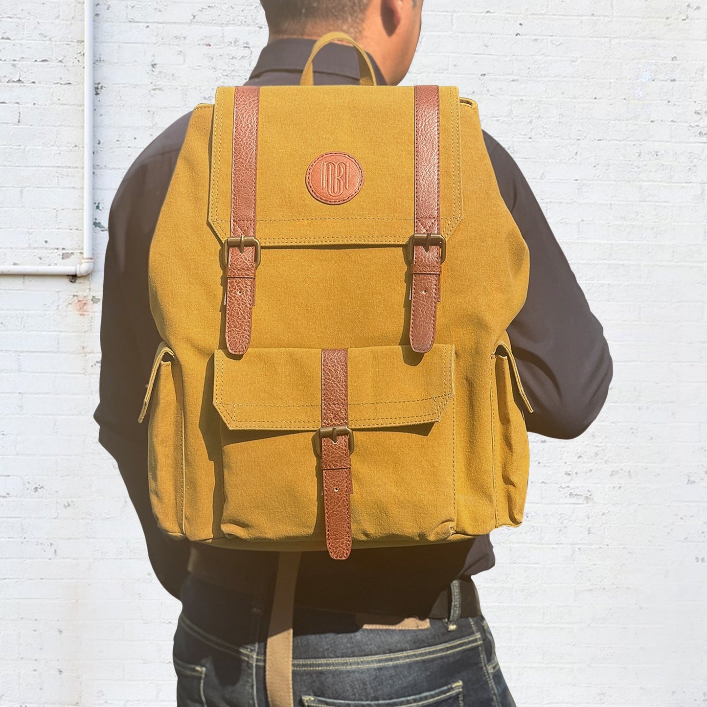 City Slicker Backpack For Men & Women – Yellow