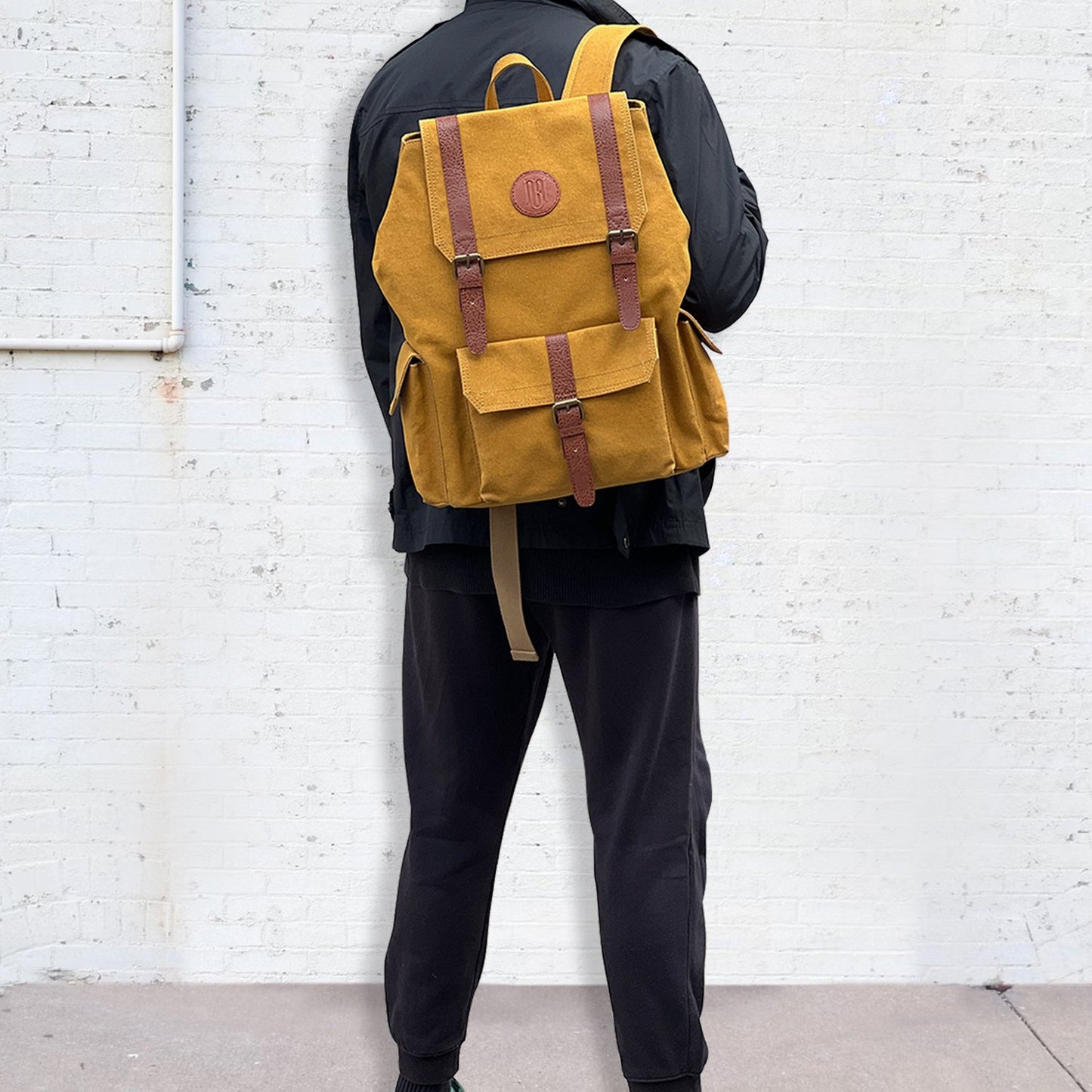 City Slicker Backpack For Men & Women – Yellow