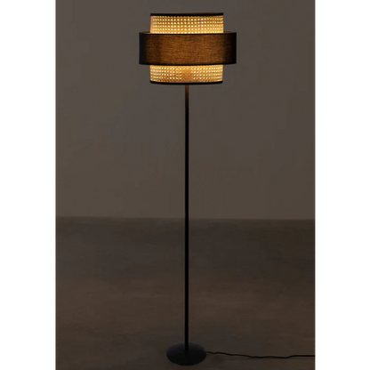 Avita Handcrafted Rattan Floor Lamp