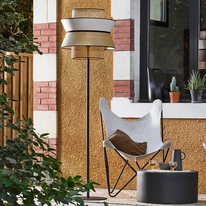 Inayat Handcrafted Bamboo Floor Lamp