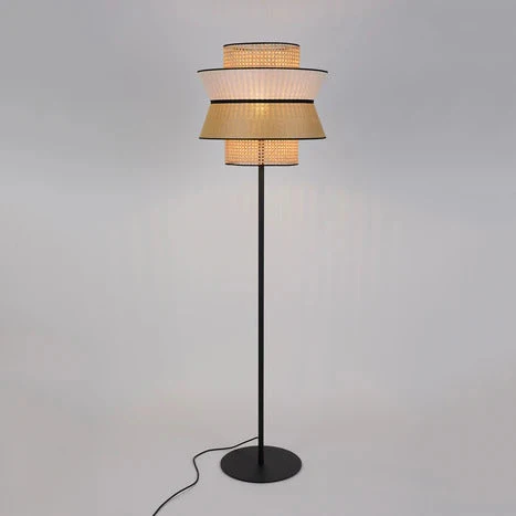 Inayat Handcrafted Bamboo Floor Lamp