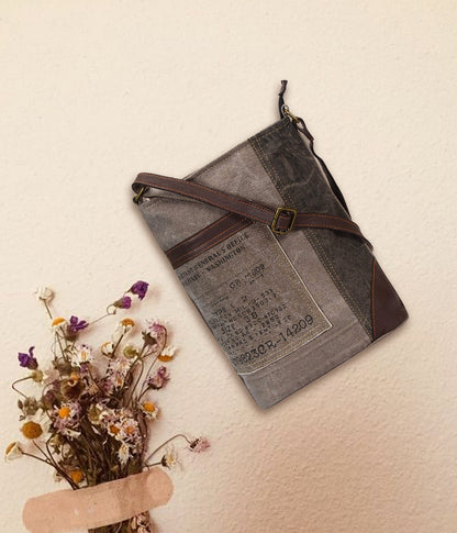 Artaflora – 100% Cotton Canvas Messenger Crossbody Vintage Sling Bag with Stylish Design for Women