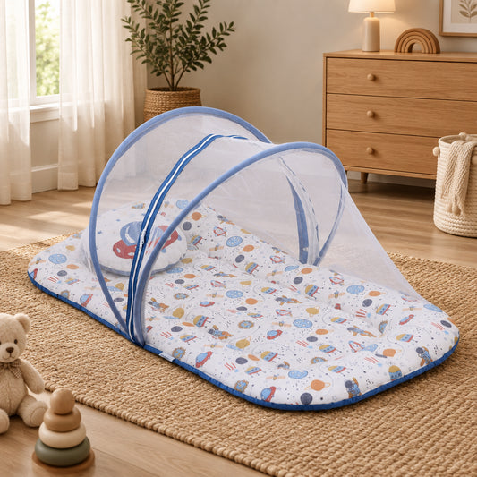 Gadda Set with Mosquito Net Rocket man