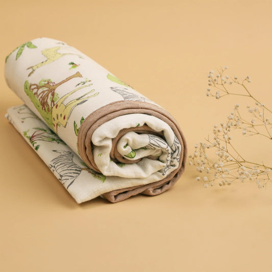Abracadabra Reversible Muslin Blanket