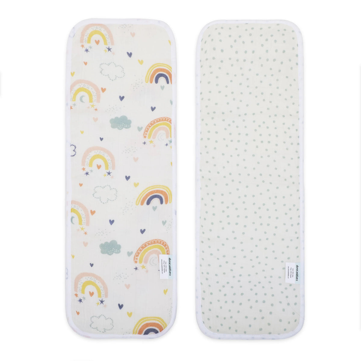 Muslin Burp Pad - Rainbow