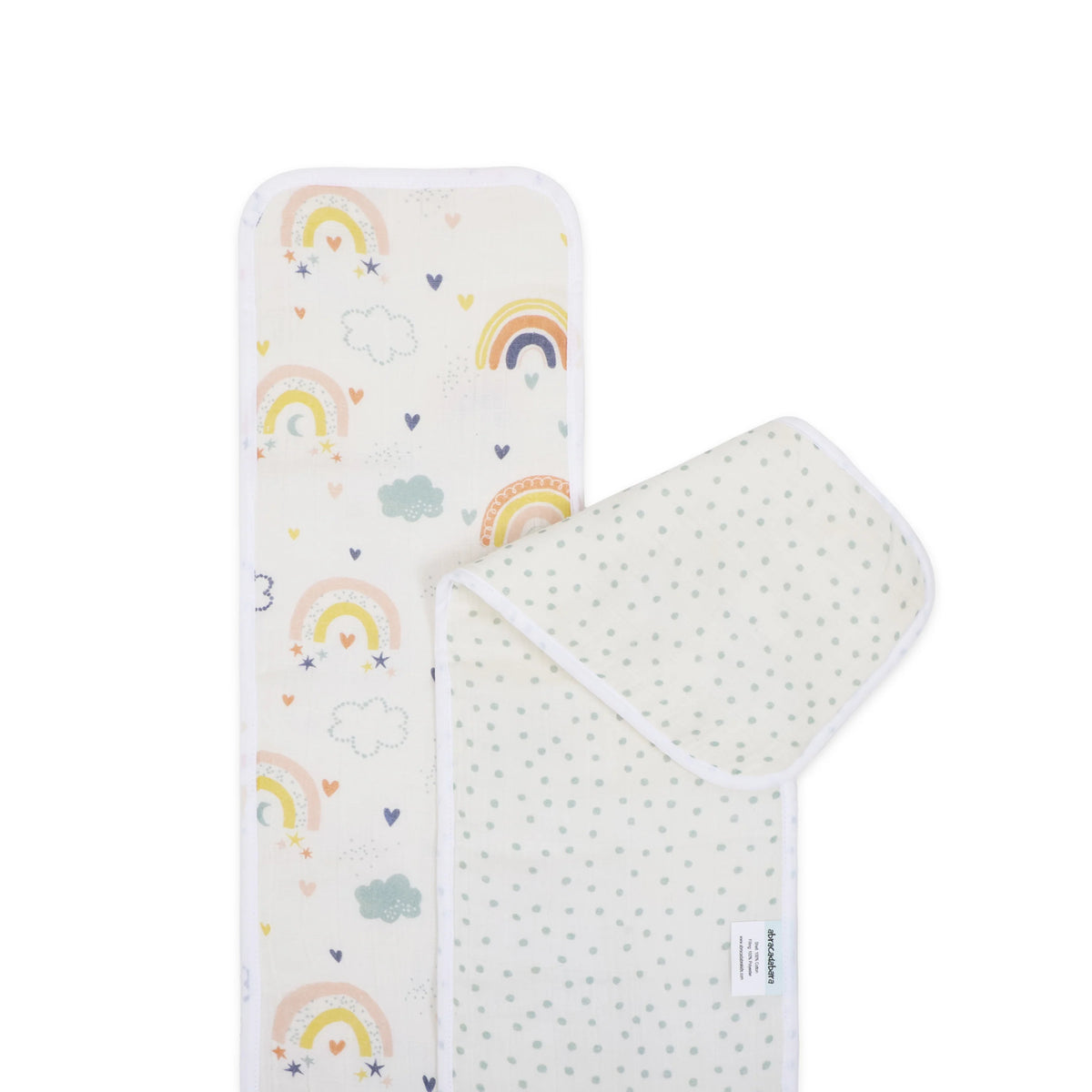 Muslin Burp Pad - Rainbow