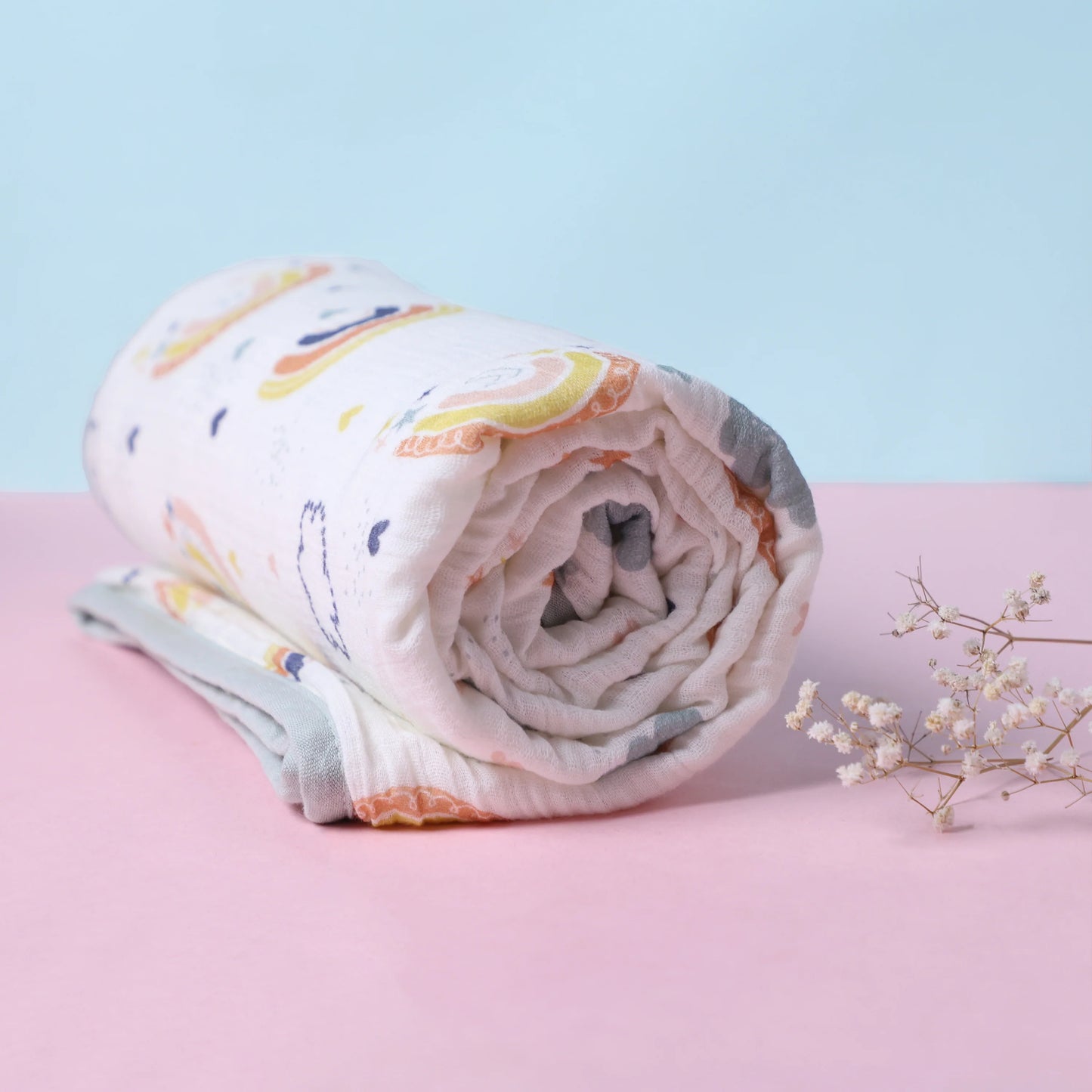 Abracadabra Reversible Muslin Blanket