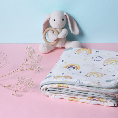 Abracadabra Reversible Muslin Blanket