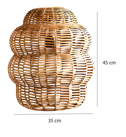 Handcrafted Bamboo Rattan Pendant Light Nalin