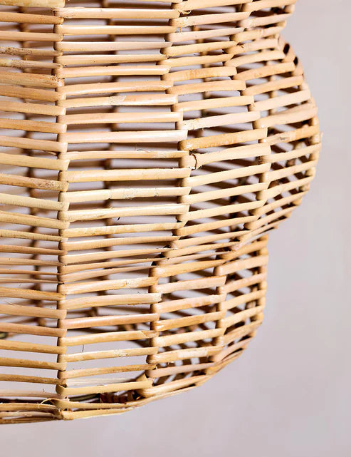 Handcrafted Bamboo Rattan Pendant Light Nalin