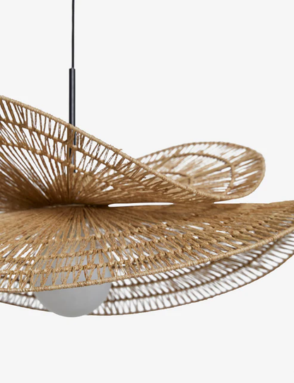 Arshia Handcrafted Raffia Hanging Light