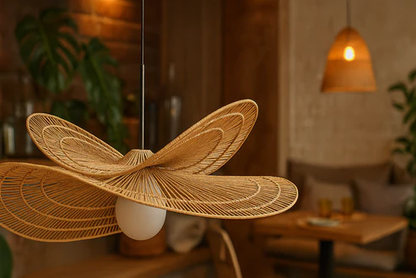 Arshia Handcrafted Raffia Hanging Light
